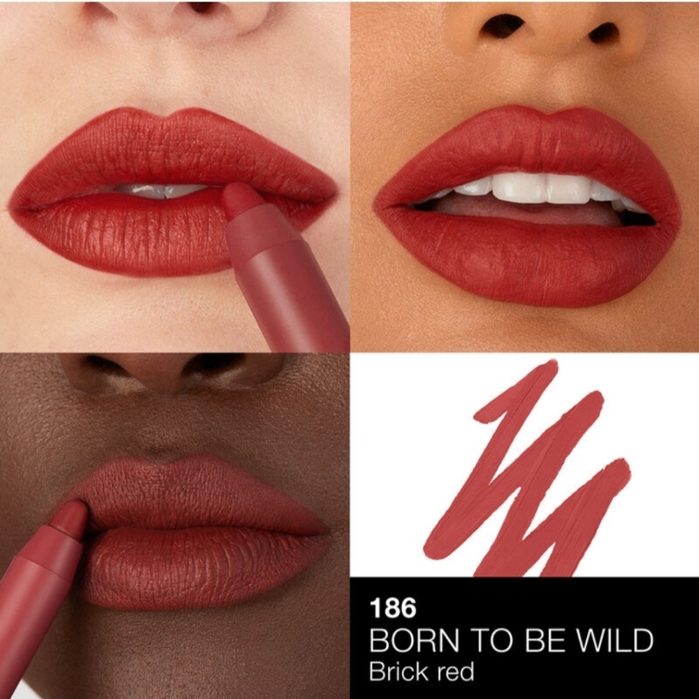 NIB Nars Powermatte High-Intensity Lip Pencil, 186 Born To Be Wild - Picture 2 of 3